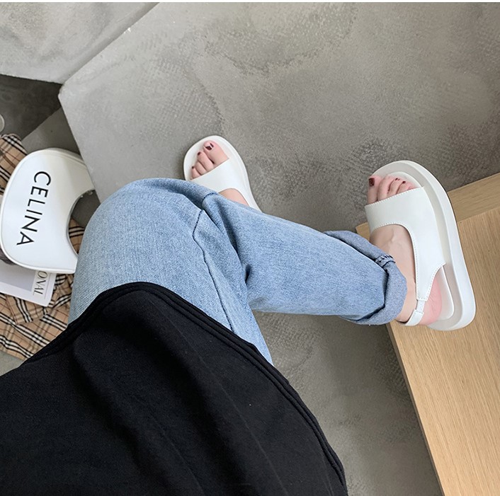 Xăng đan đế bằng nữ quai chun mới, dép sandal nữ cao cấp thời trang giá rẻ mã 616