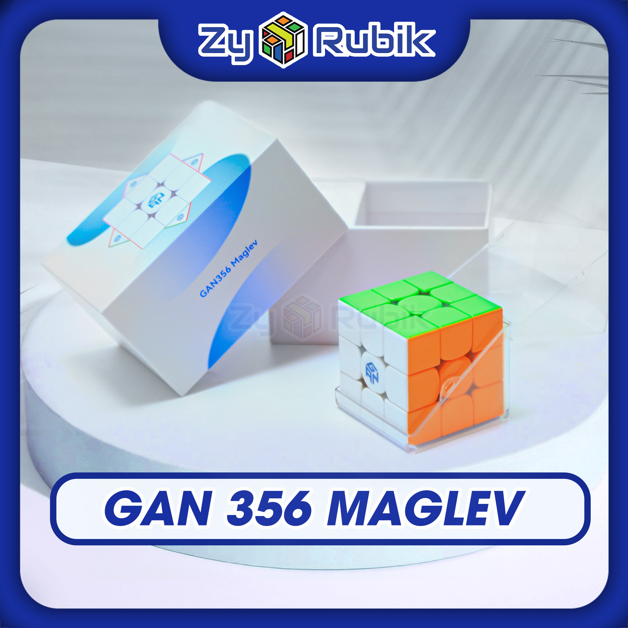 Rubik gan 356 maglev 2023 stickerless hãng mod nam châm - gan 356 maglev 2023 - đồ chơi phát triển trí tuệ - zyo rubik