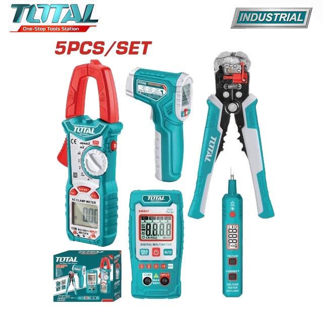 Bộ 5 dụng cụ kiểm tra điện total tos23026