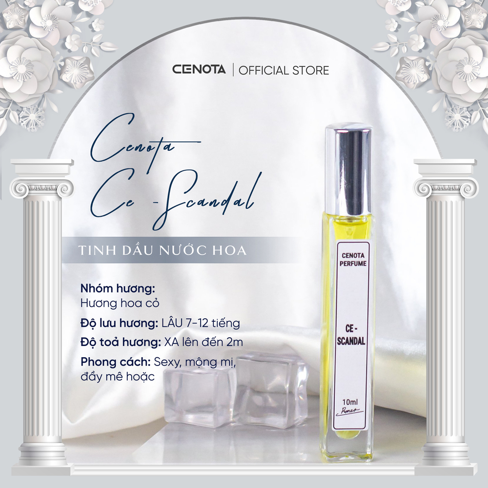 Tinh dầu nước hoa cenota - ce-scandal sexy, mộng mị, đầy mê hoặc 10ml - dạng xịt tiện lợi