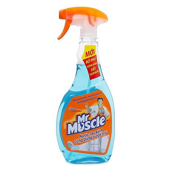 Nước lau kính mr.muscle 500ml
