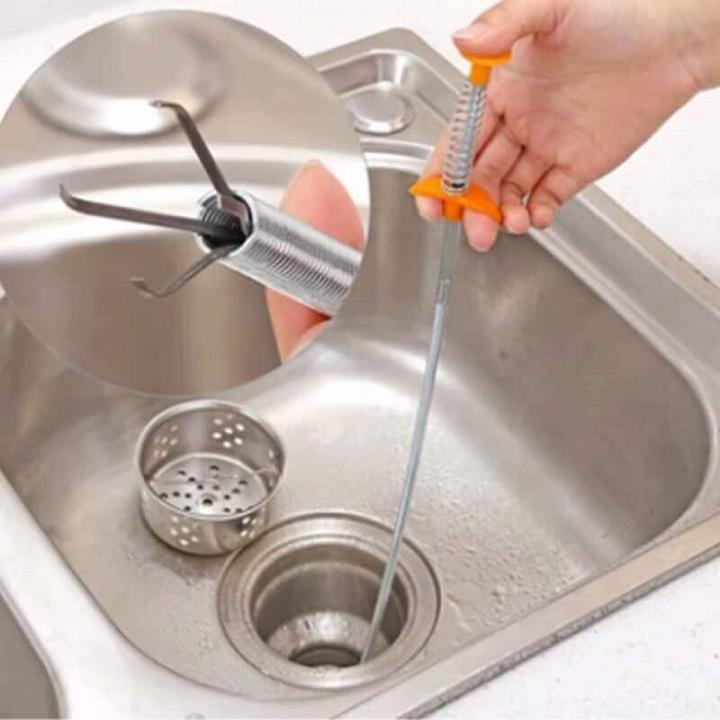 Que thông cống siêu đa năng mới