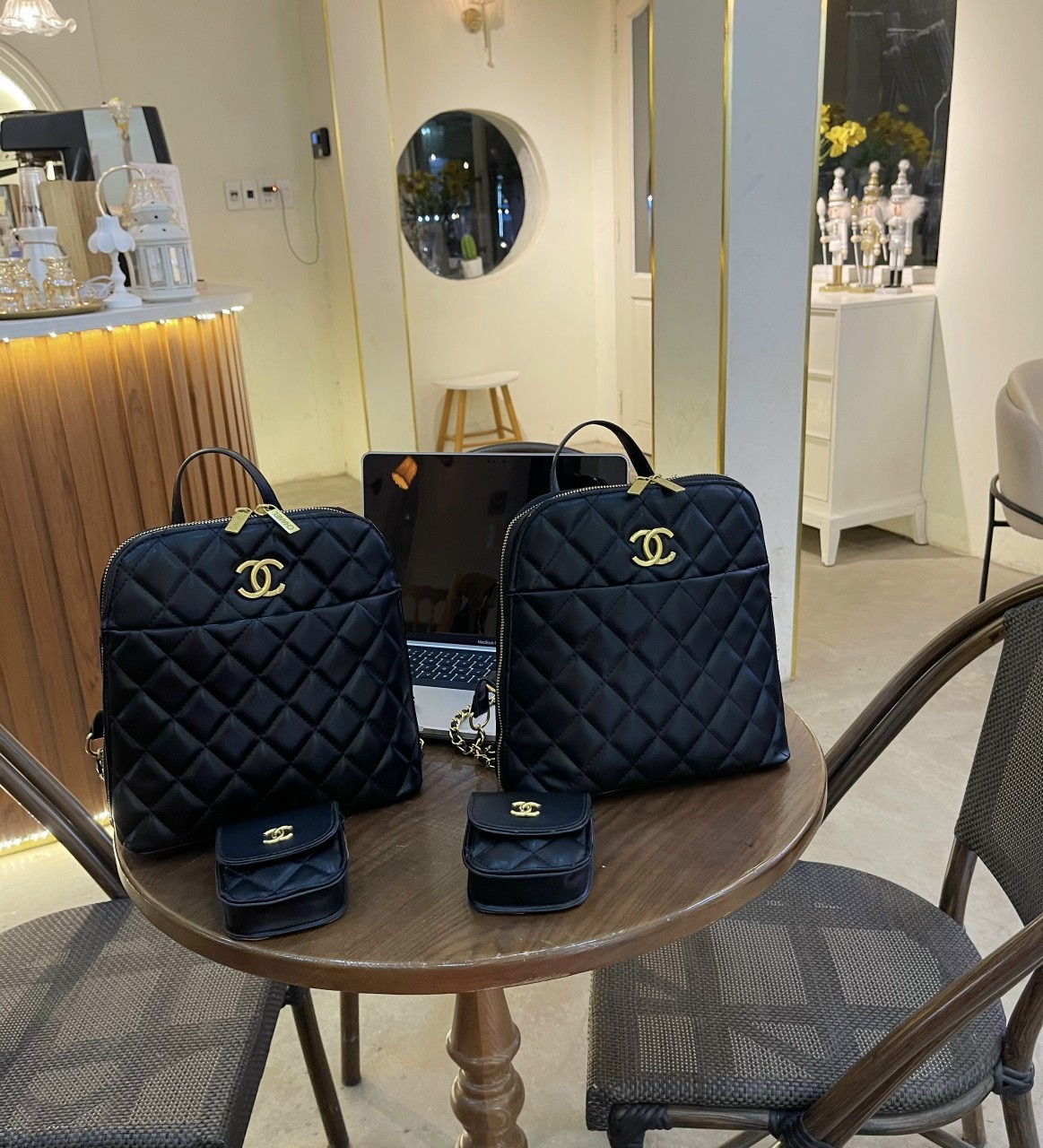 BALO NỮ V9 ( 20cm x 17cm x 8cm Nhiều Màu ) BA LÔ NỮ nhỏ xinh, tiện dụng, thời trang, hottrend, hàng Quãng Châu