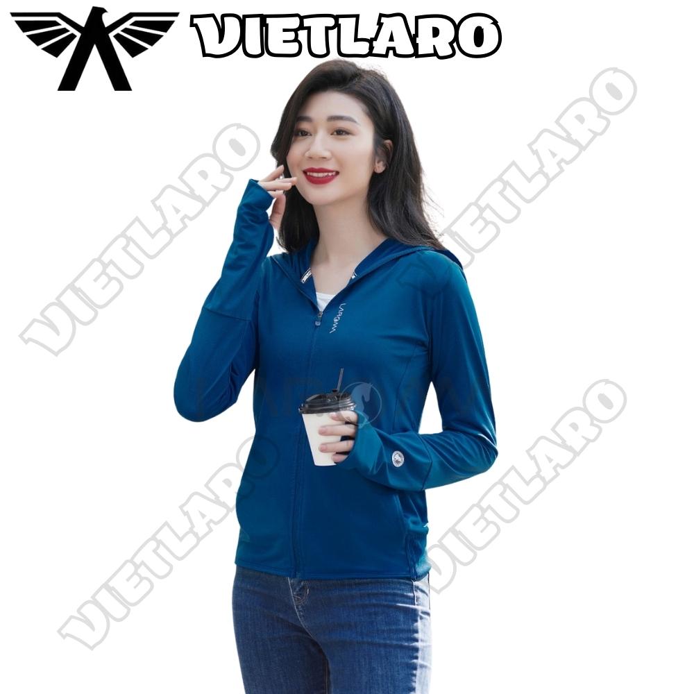 Áo chống nắng nữ Laroma, áo khoác chống nắng nữ chất vải lạnh, thơm mát, nhiều mầu sắc chọn lựa thời trang
