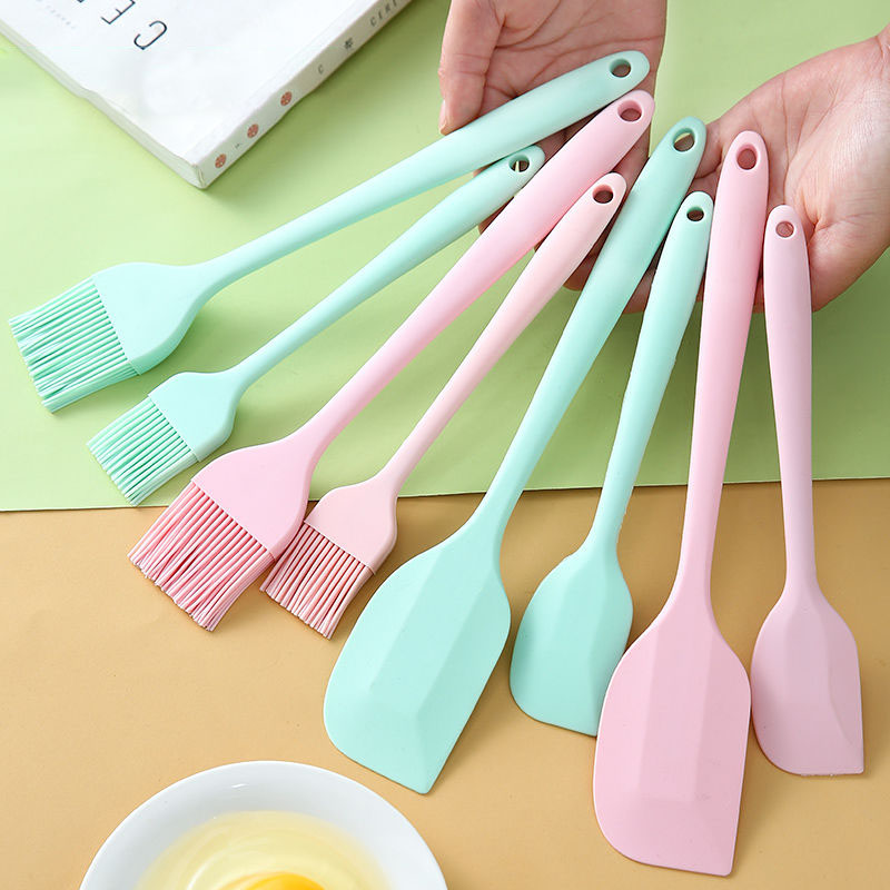 Set 2 Dụng Cụ Bàn Chải Phết Dầu Bằng Silicone Chịu Nhiệt Tiện Dụng Cho Nấu Ăn
