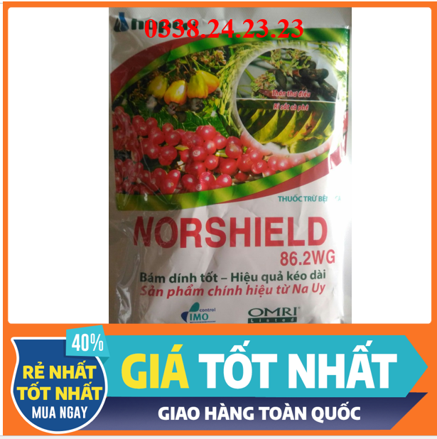 Combo 10 gói Thuốc trừ bệnh gốc đồng NORSHIELD 86.2 WG HỢP TRÍ GÓI 250GRAM - NORSHIELR 86.2WG