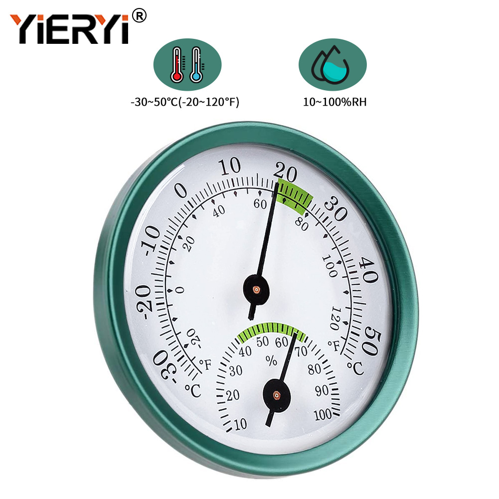 Yieryi máy đo độ ẩm cầm tay máy đo độ ẩm nhiệt độ màn hình cho gia đình nhà kính trong nhà vườn