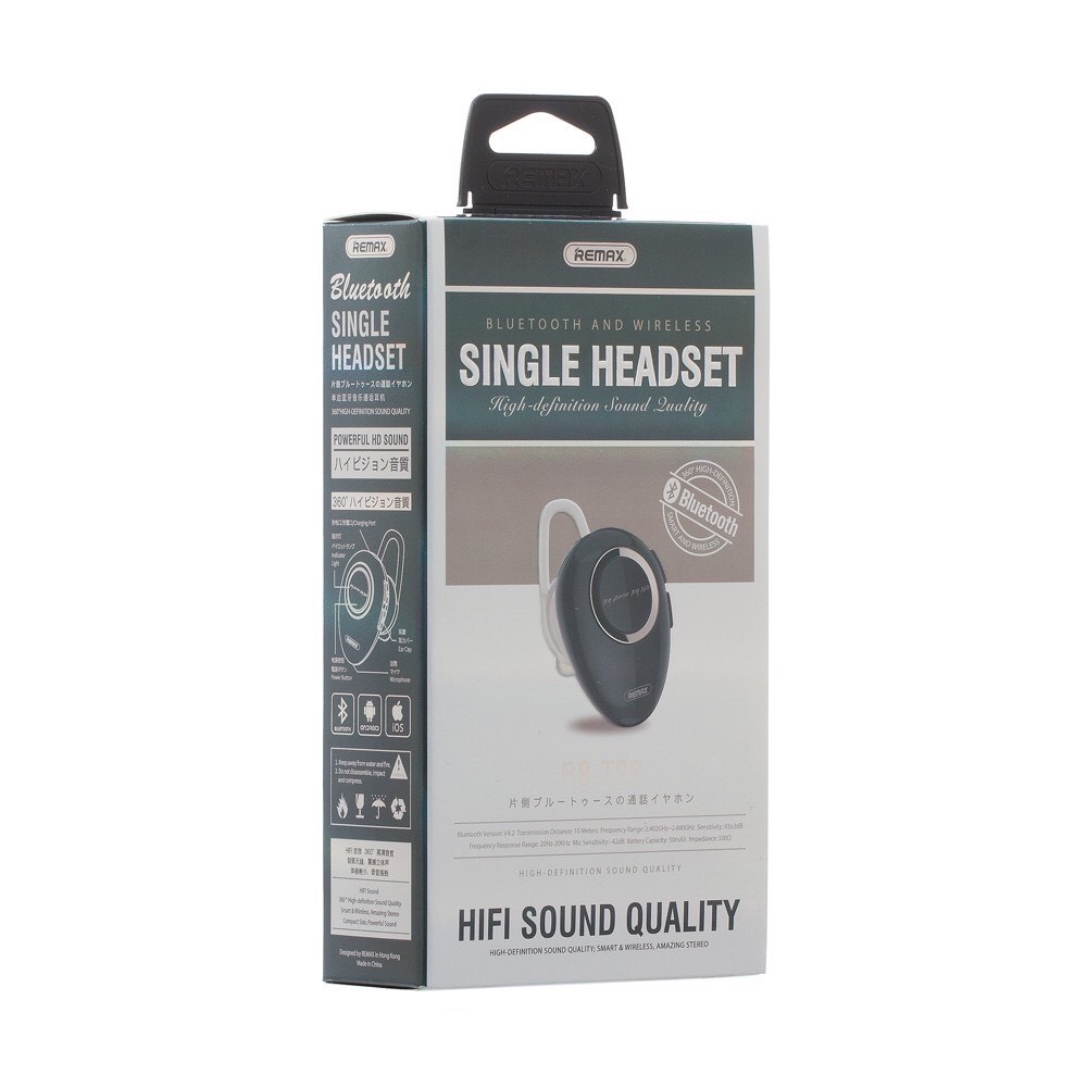 Tai nghe Bluetooth Remax RB-T22 nhỏ gọn pin bền âm hay