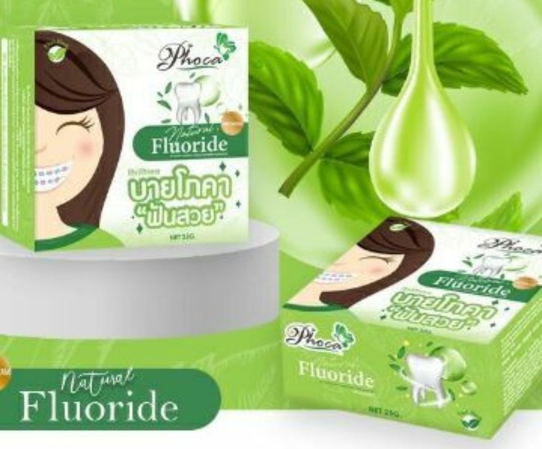 Kem đánh răng Phoca Thái Lan dành cho nguời niềng răng giúp răng trắng khoẻ và thơm mát- hàng chính hãng