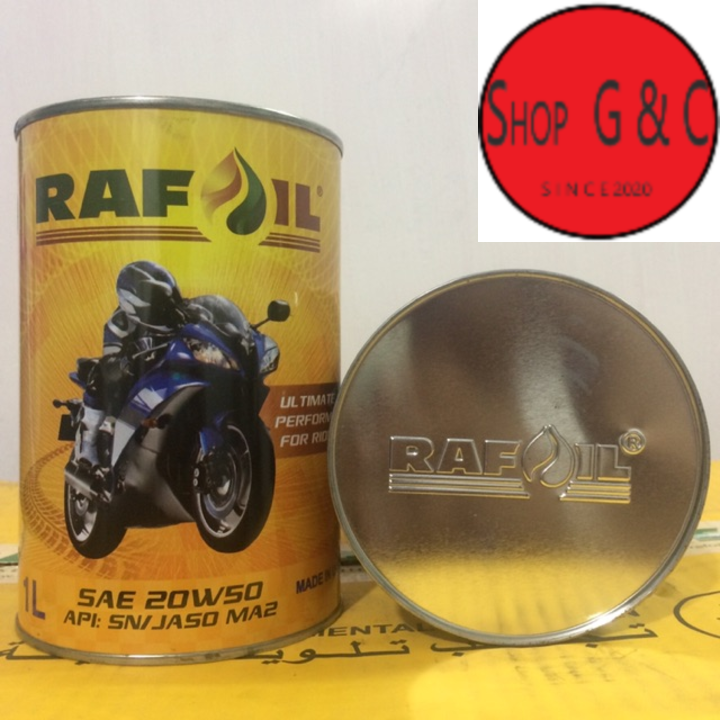 Nhớt Rafoil 20w50 lon nhập khẩu