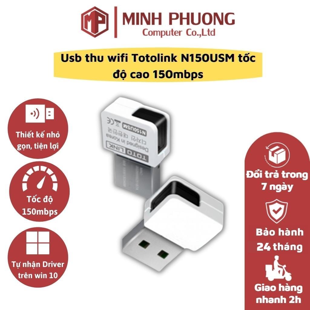 N150usm usb wi-fi siêu nhỏ chuẩn n 150mbps hàng chính hãng