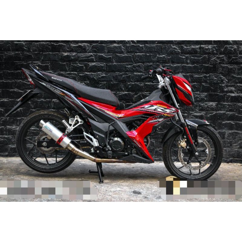 Tem rời sonic 150 đỏ - decal ruby