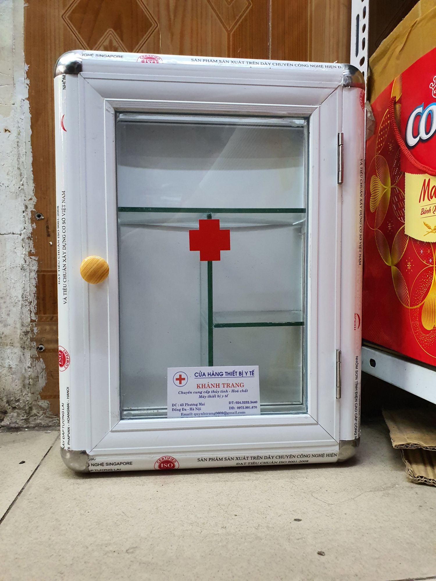 (Tủ to)Tủ thuốc y tế gia đình treo tường 30x40x15cm