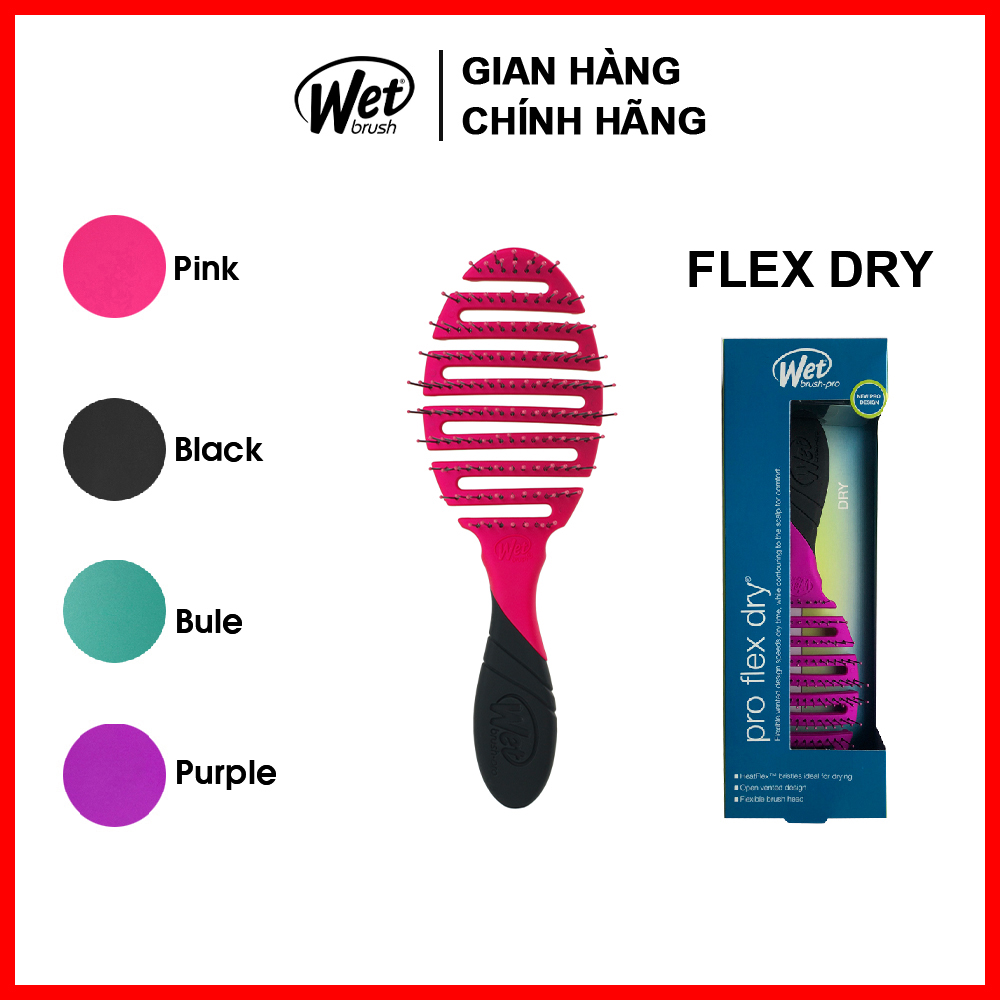 Lược gỡ rối WET BRUSH dòng gỡ rối và làm khô tóc nhanh