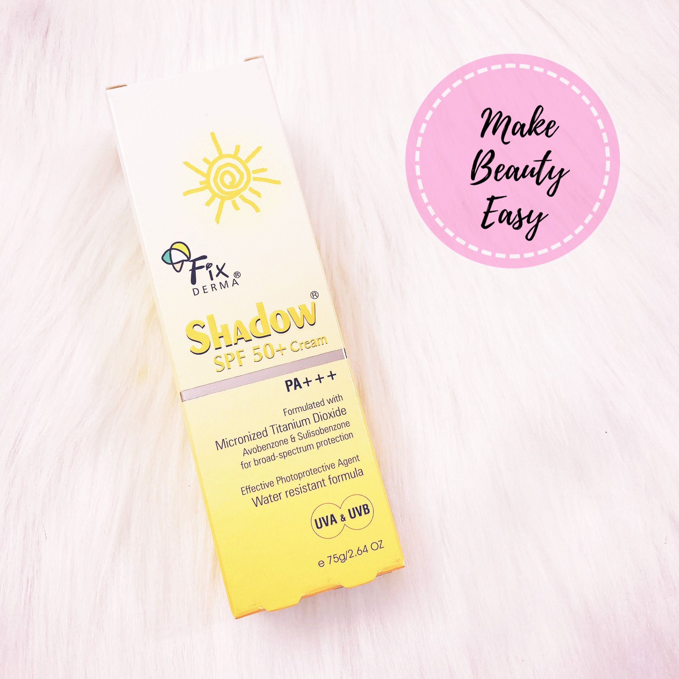 Kem chống nắng Fixderma Shadow SPF 50+ Cream / Spf 30+ Gel 75g
