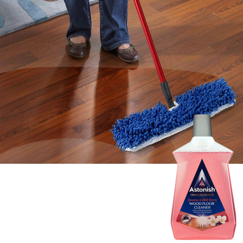Nước lau sàn gỗ Astonish C6120 1 lít khử khuẩn hương tự nhiên