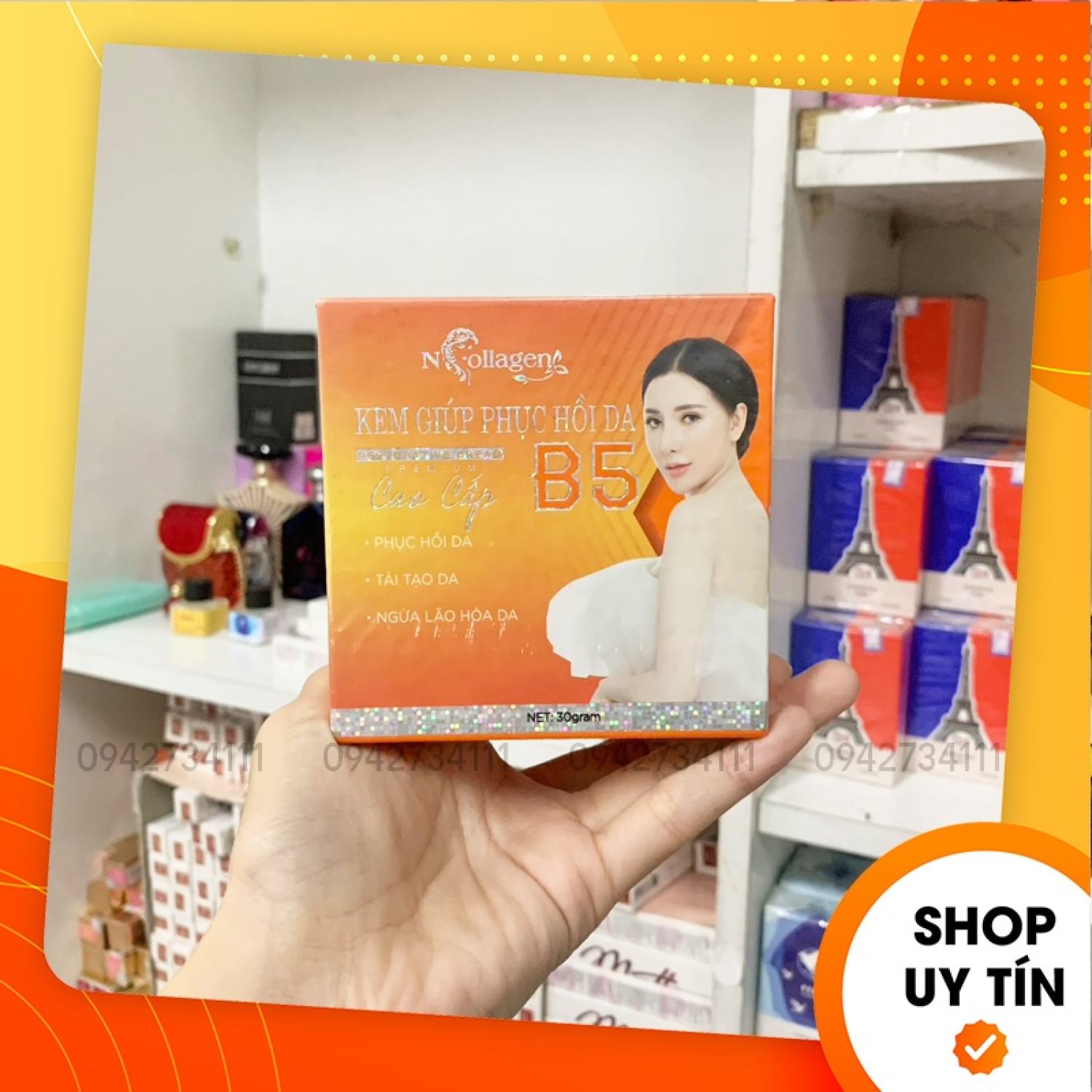 Kem face phục hồi da b5 n collagen trần thị bích ngân