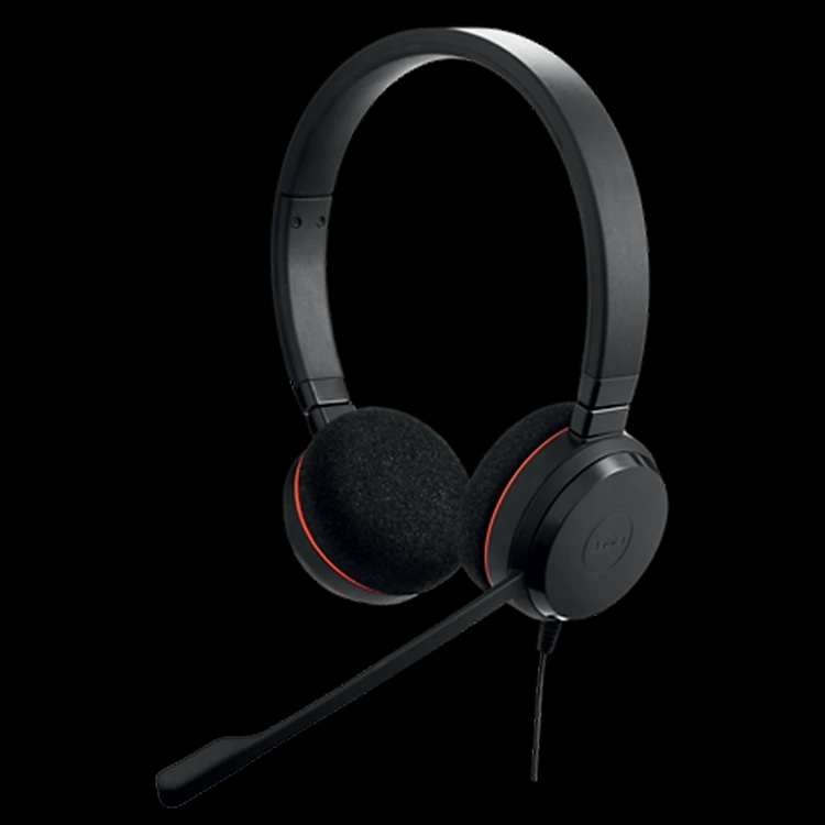 Tai nghe có micro Jabra Evolve 20 Stereo Microsoft Teams - Hàng chính hãng