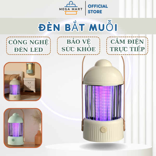 Đèn Bắt Muỗi Cắm Điện Trực Tiếp Công Nghệ Đèn LED, Máy Bắt Muỗi Diệt Côn Trùng Không Dùng Hóa Chất An Toàn Bảo Vệ Sức Khỏe Gia Đình