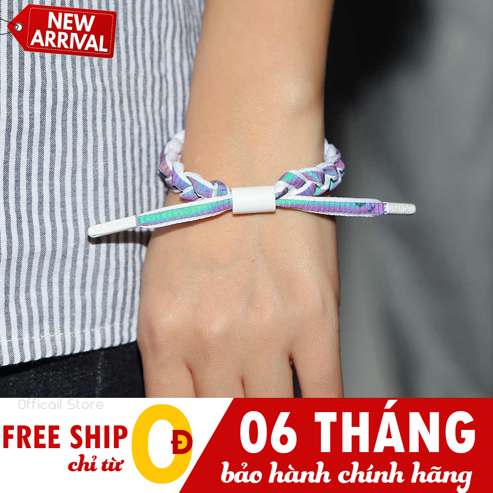 Vòng đeo tay cặp đôi thời trang Lion King VT14 phản quang ba chiều vải dù cá tính điều chỉnh phù hợp mọi cổ tay