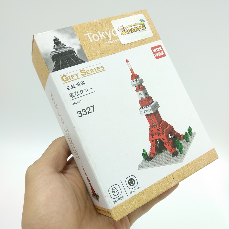 Fahasa - mega block - ghép hình tháp tokyo tower 3327