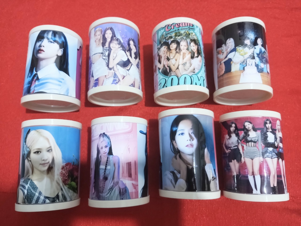 Ống cắm bút backpink