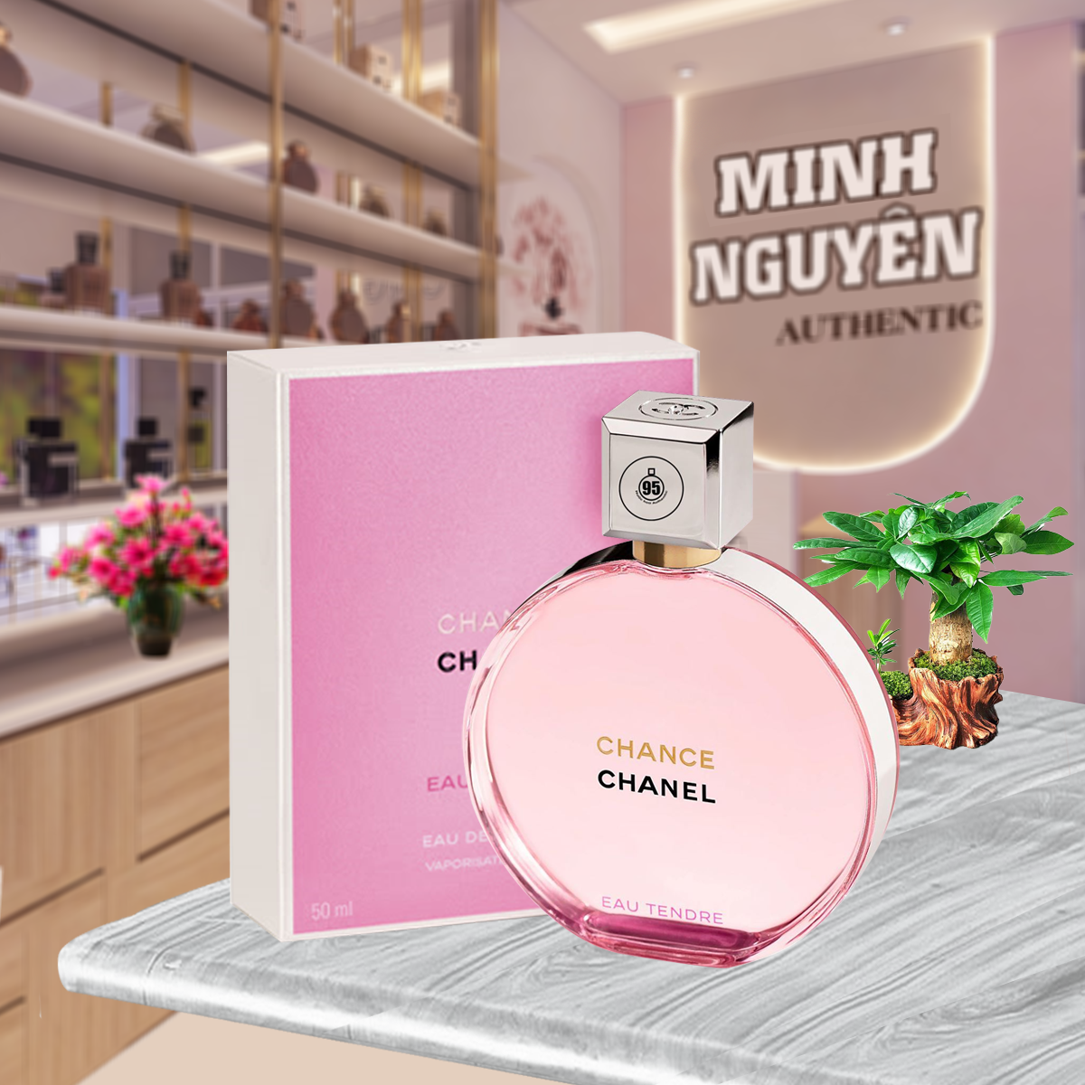 Nước hoa chance hồng eau tendre edp 100ml