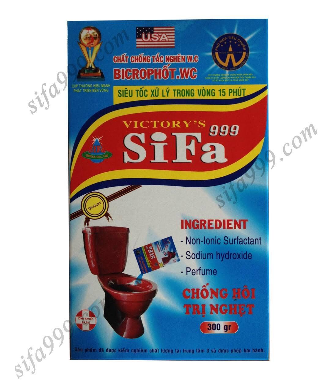 Chất chống tắc nghẽn WC sifa hộp 300g