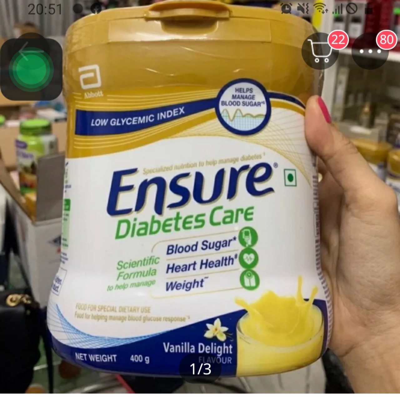 [HCM]Sữa Bột Ensure Diabetes Care