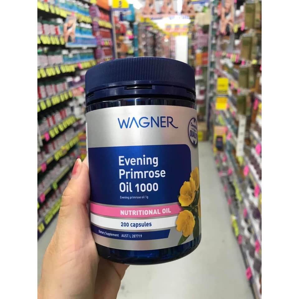 Viên uống tinh dầu hoa anh thảo wagner evening oil 1000