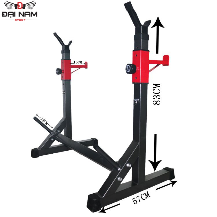 Bộ Giá Đỡ Tạ Đa Năng Điều Chỉnh GD163 Đại Nam Sport Nhập Khẩu Thế Hệ Mới