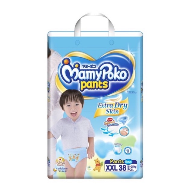 Bỉm tã quần mamypoko S38 miếng cho bé từ 4 đến 8kg