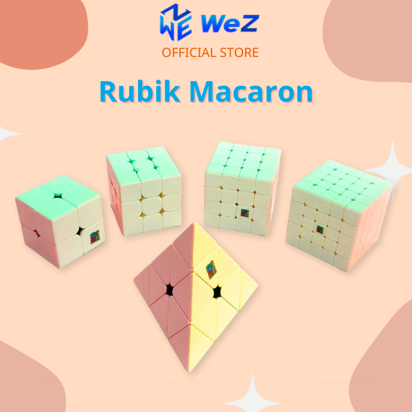 Bộ sưu tập Rubik Moyu Macaron 2x2 3x3 4x4 5x5 Pyraminx