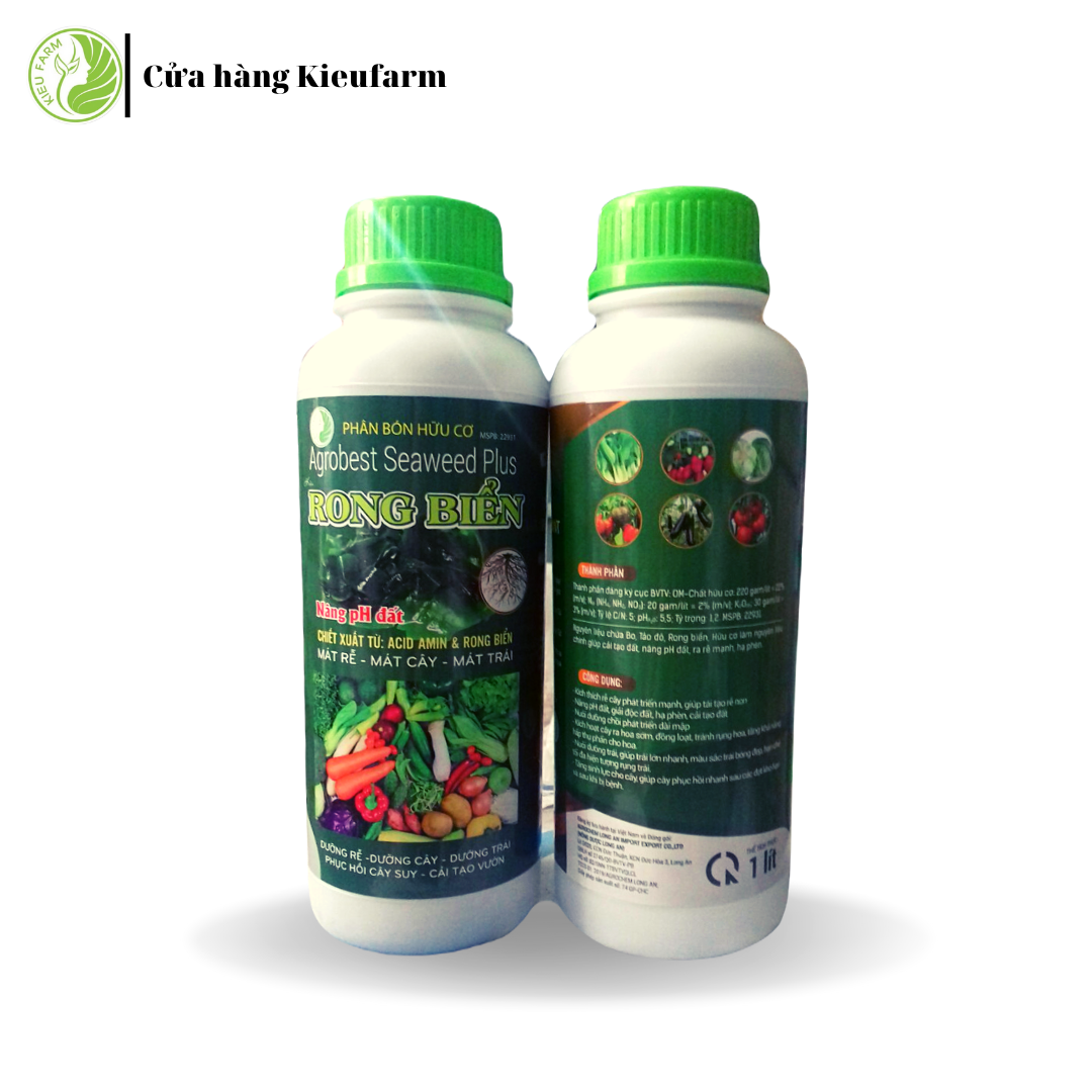 Phân bón từ rong biển lên men