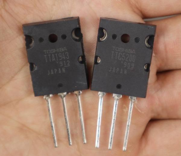 Cặp sò công suất tta1943/ttc5200 chính hãng loại 1 - 1 cặp