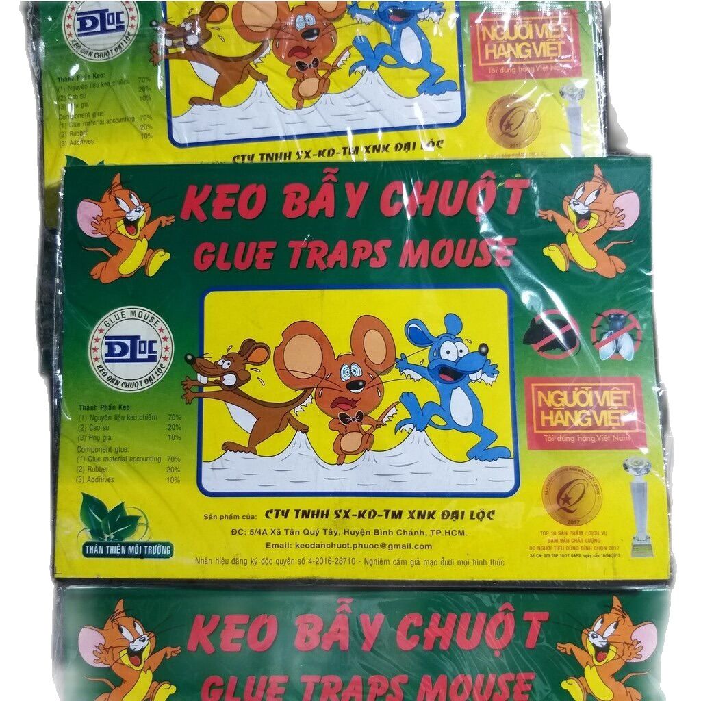 10 Miếng keo dính chuột siêu dính tái sử dụng nhiều lần giá rẻ