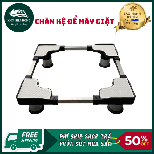 Chân kệ để máy giặt, tủ lạnh inox đa năng, tiện dụng chắc chắn, giá bán tại xưởng