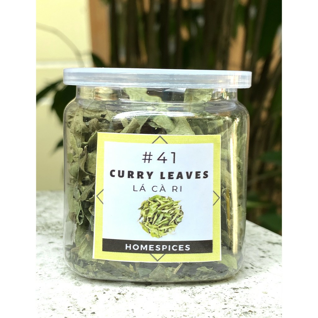 Lá cà ri sấy khô tăng hương vị đặc tr.ưng - Curry leaves - Herbs deal 6k