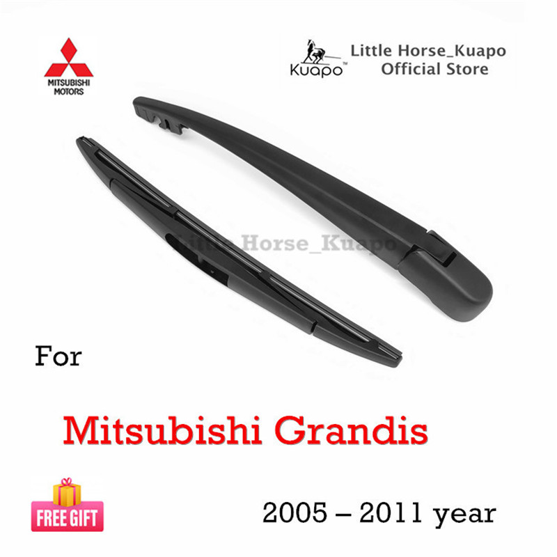 Kuapo cho 2005 đến 2011 năm Mitsubishi Grandis bộ gạt nước phía sau (thân cây/trục + lưỡi gạt mưa)