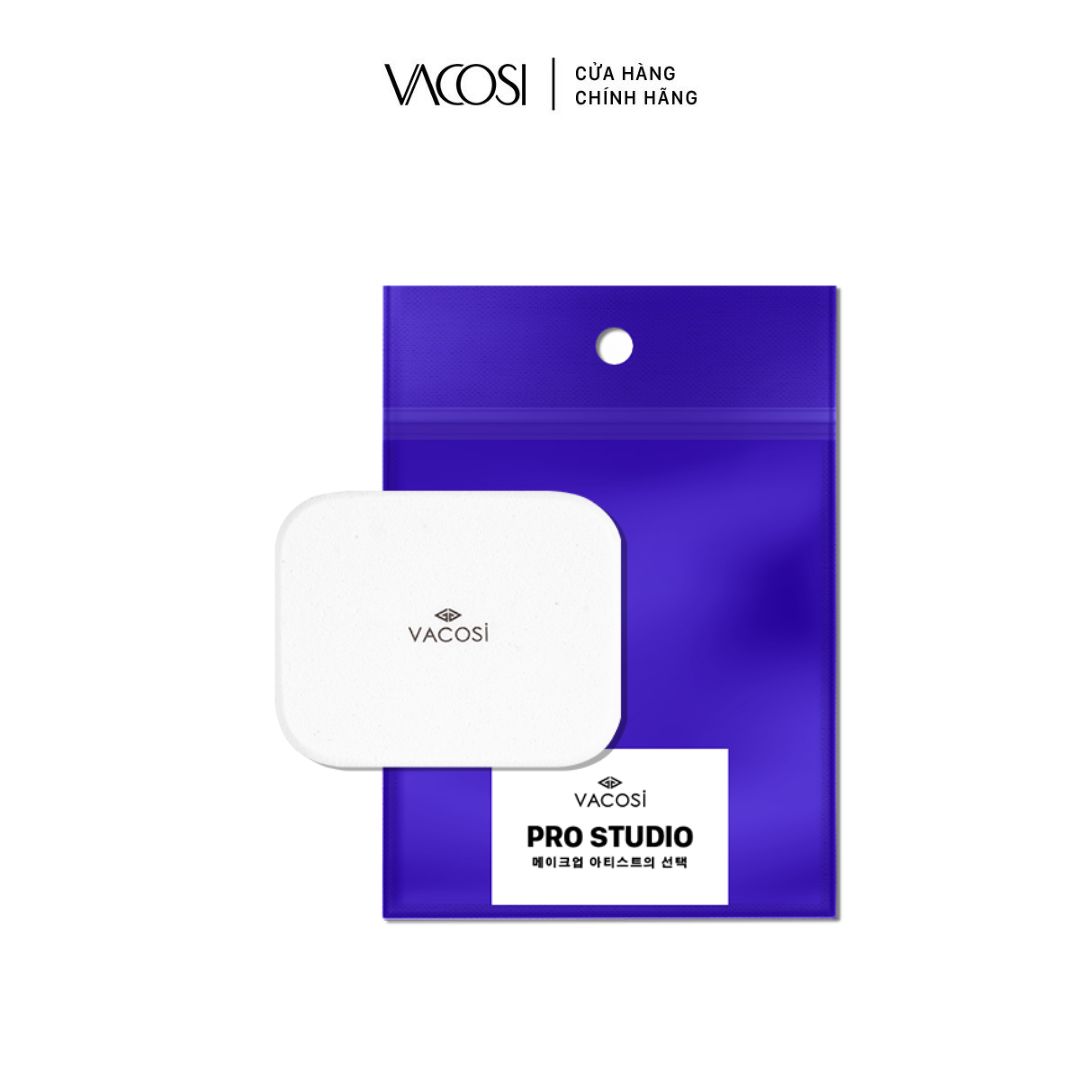 Bông phấn ướt vuông pro Vacosi