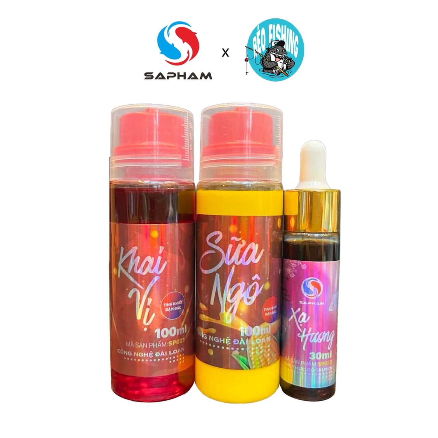 Combo tinh mùi dụ trắm - chép 1 sa phạm : khai vị + sữa ngô + xạ hương