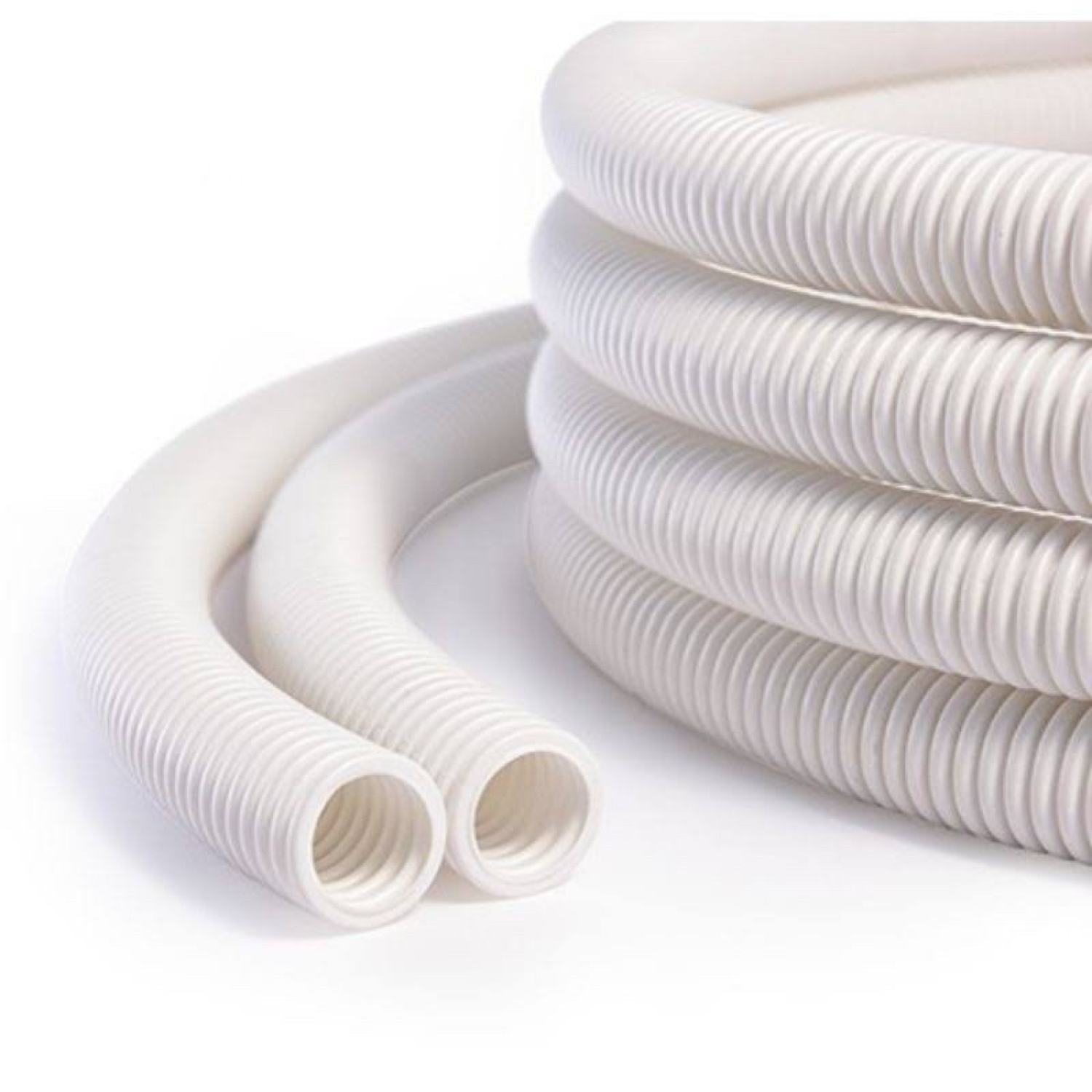 Cuộn 50m ống nhựa luồn dây điện ruột gà SP/Sunice - ống luồn ruột gà xám cuộn 50M