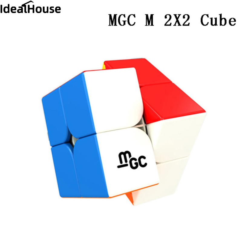 IDealHouse YJ MGC 2x2 Magnetic Speed Cube Professional Puzzle Cube