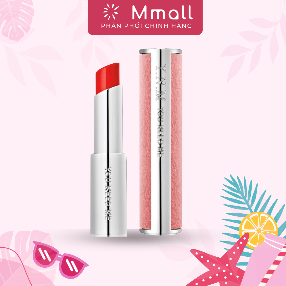Son màu YNM dưỡng mềm giảm thâm môi Candy Pop Glow Melting Balm Nhập khẩu chính hãng Hàn Quốc