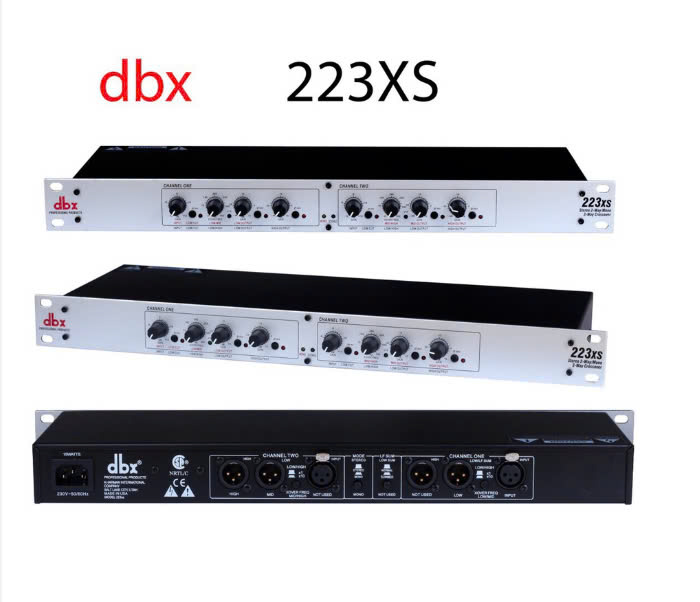Chia tần số crossover dbx 223xs
