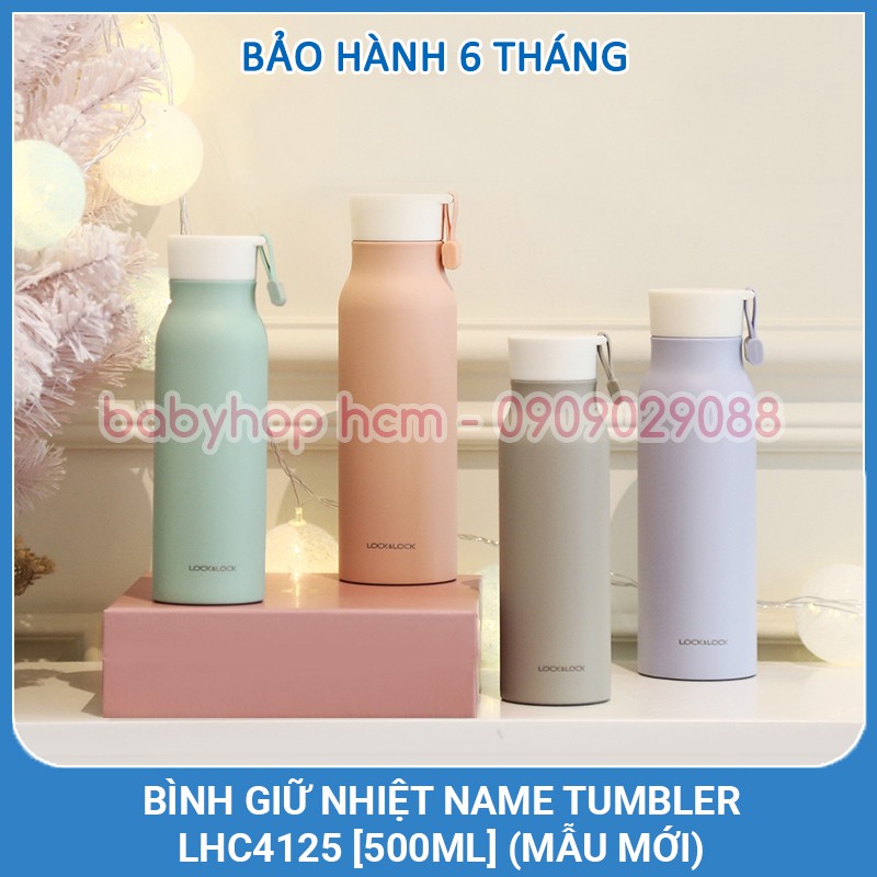 Bình Giữ Nhiệt Lock&Lock Name Tumbler New Version Lhc4125 [500Ml]