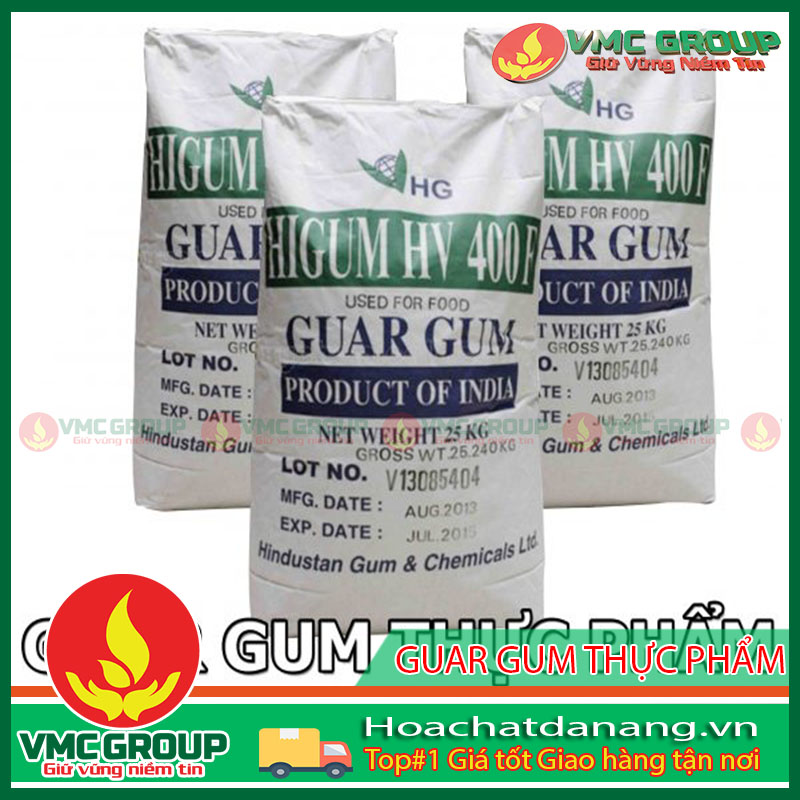 GÓI 1 KG BỘT GUAR GUM E412– CHẤT TẠO ĐẶC, CHẤT LÀM DẦY