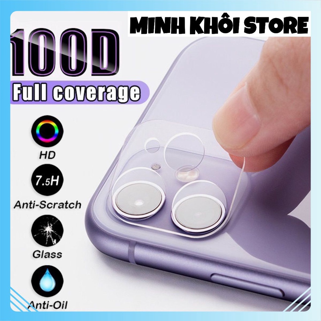 Kính cường lực camera các dòng iphone từ iphone 7plus đến 11promax