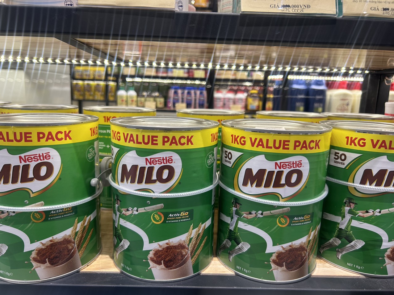 Sữa Bột Lúa Mạch Nestle Milo 1Kg - Nhập khẩu Úc Hộp