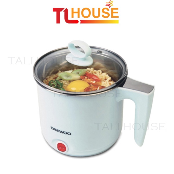 Ca nấu mì cắm điện daewoo den-m550, nồi lẩu mini đa năng 700ml hiện đại – tali house